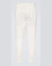 Ralph Lauren Pantaloni Tennis in velluto a coste Bianco