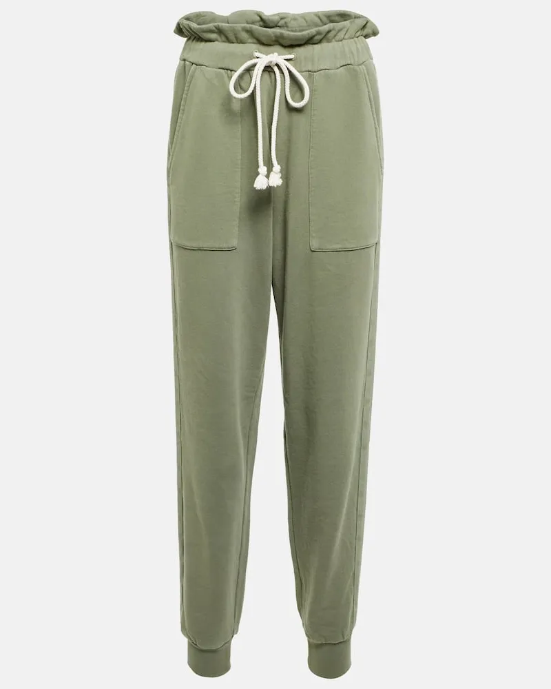 The Upside Pantaloni sportivi Coterie Finn in jersey di cotone Verde