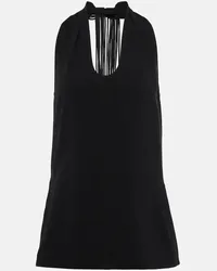 Proenza Schouler Top Miller in crêpe Nero