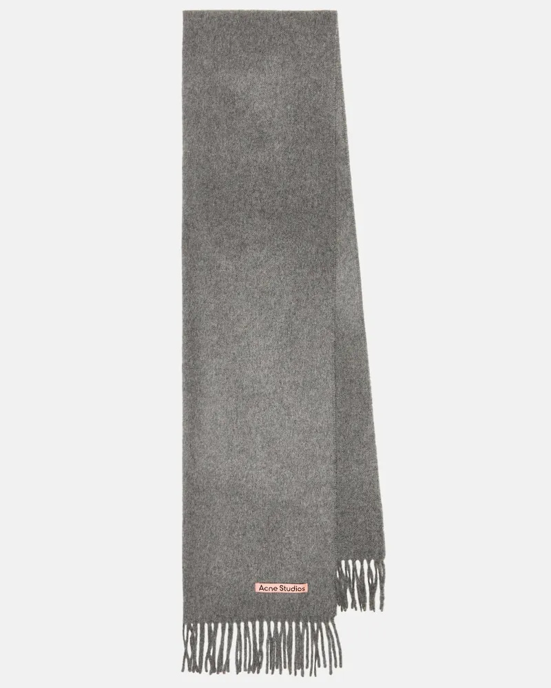 Acne Studios Sciarpa Canada Narrow in cashmere Grigio