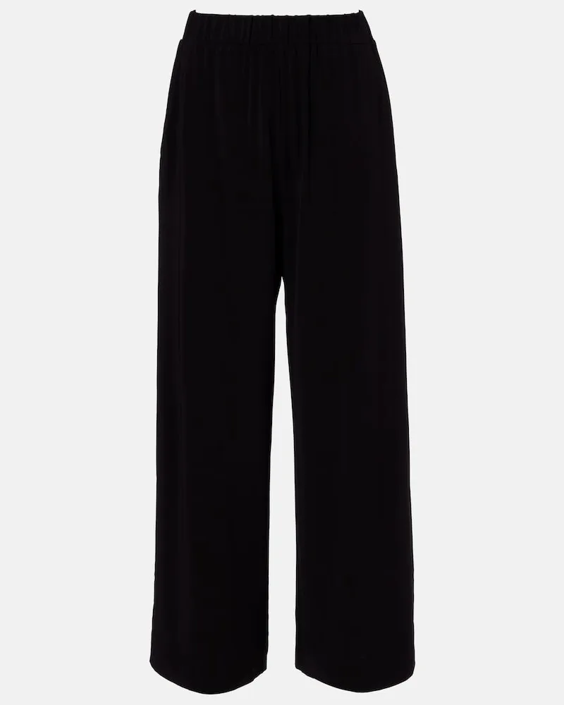 Max Mara Pantaloni a gamba larga Onorata Nero