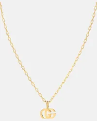 Gucci Collana GG Running in oro giallo 18kt con topazio Oro