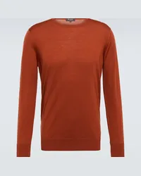 Loro Piana Pullover Wish® in lana vergine Marrone