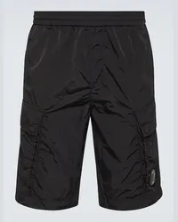 C.P. Company Shorts cargo in taffetà Nero