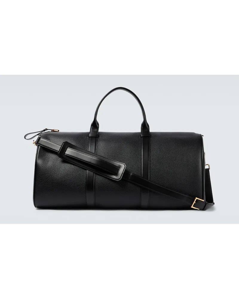 Tom Ford Borsa da viaggio Buckley in pelle Nero