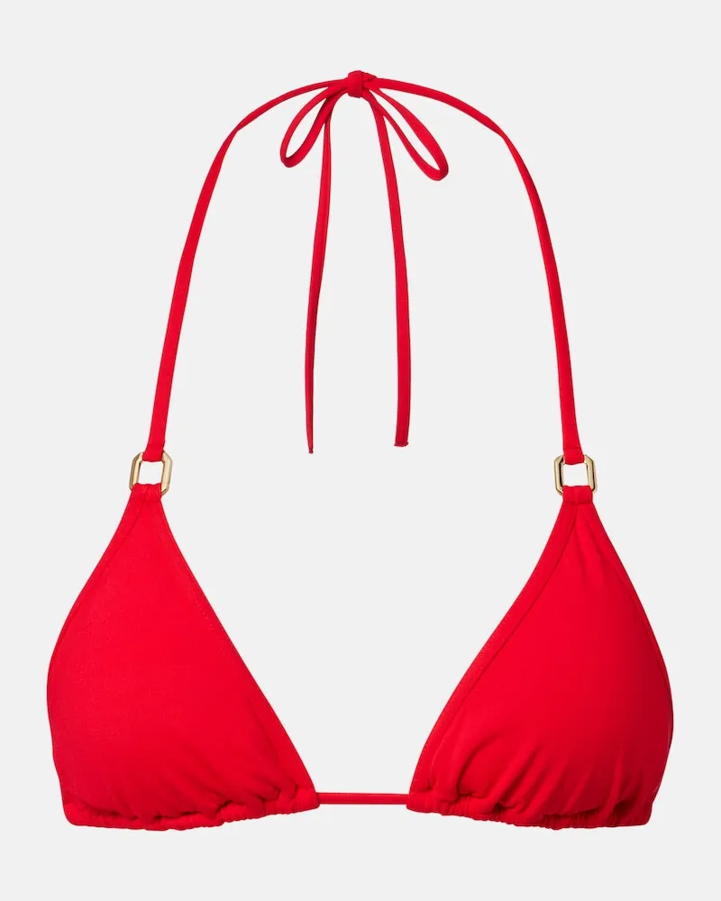 Melissa Odabash Top bikini Malta Rosso