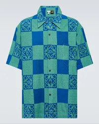 Loewe Paula's Ibiza - Camicia bowling Anagram Multicolore