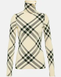 Burberry Dolcevita Burberry Check Bianco