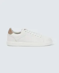 Brunello Cucinelli Sneakers basse in pelle Bianco