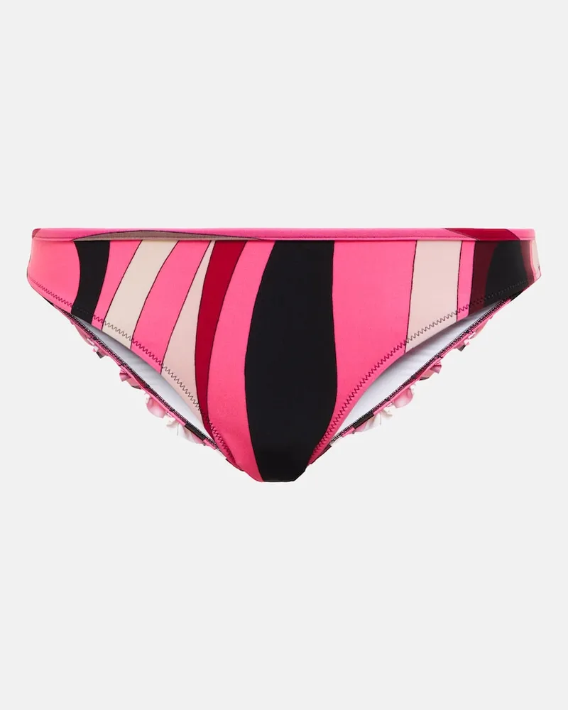Emilio Pucci Slip bikini Marmo Multicolore