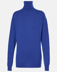 Saint Laurent Pullover in cashmere Blu