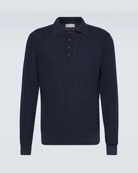 Brunello Cucinelli Polo in cotone Blu