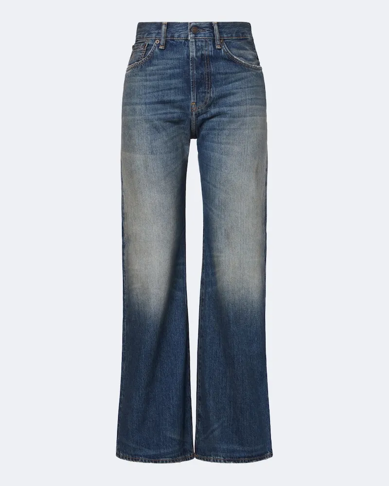 Acne Studios Jeans 2021F a gamba larga Blu