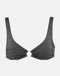 Stella McCartney Top bikini con decorazioni Nero