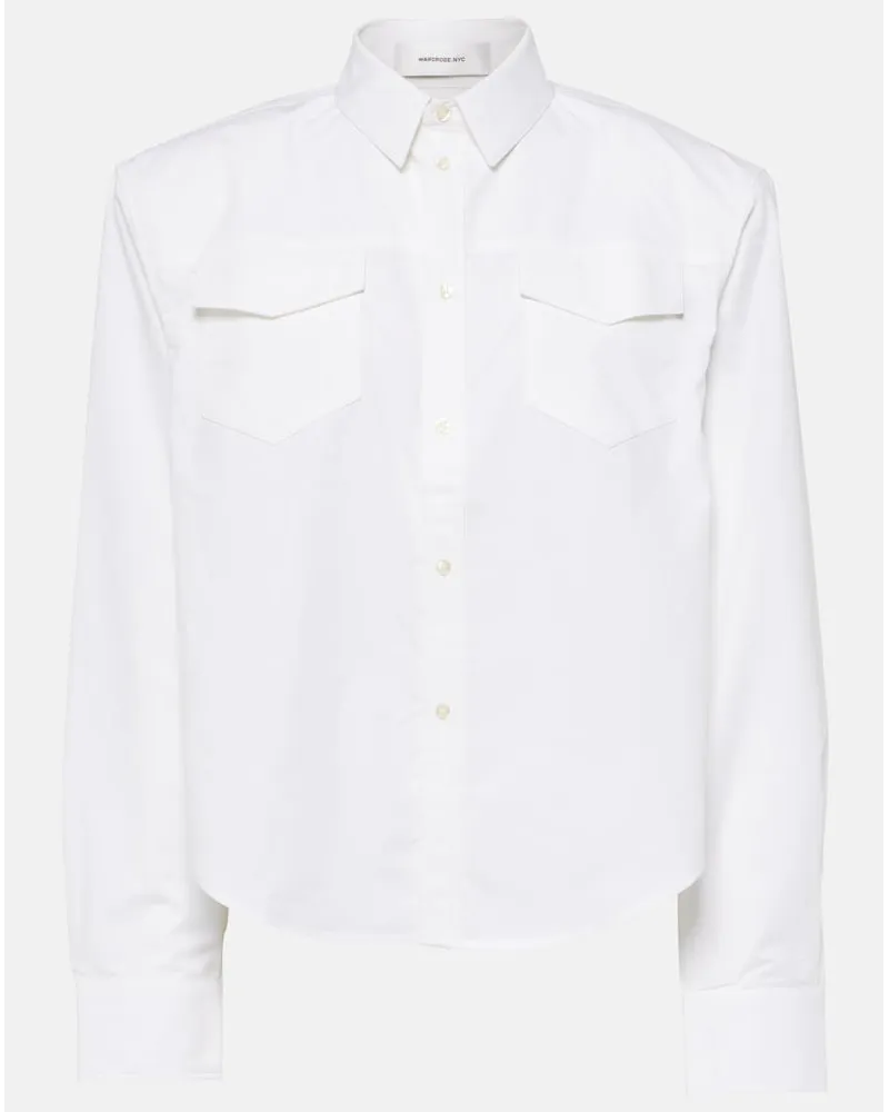 WARDROBE.NYC Camicia in cotone Bianco