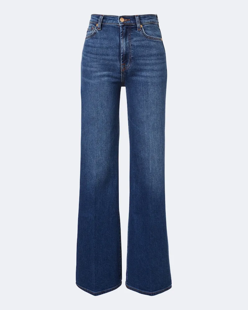7 for all mankind Jeans flared Jo a vita alta Blu
