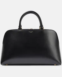 Saint Laurent Borsa Sac De Jour Duffel in pelle Nero