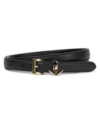 Prada Cintura in pelle Saffiano Nero