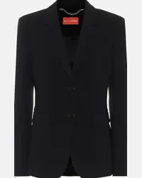 Altuzarra Blazer Fenice in crêpe Nero