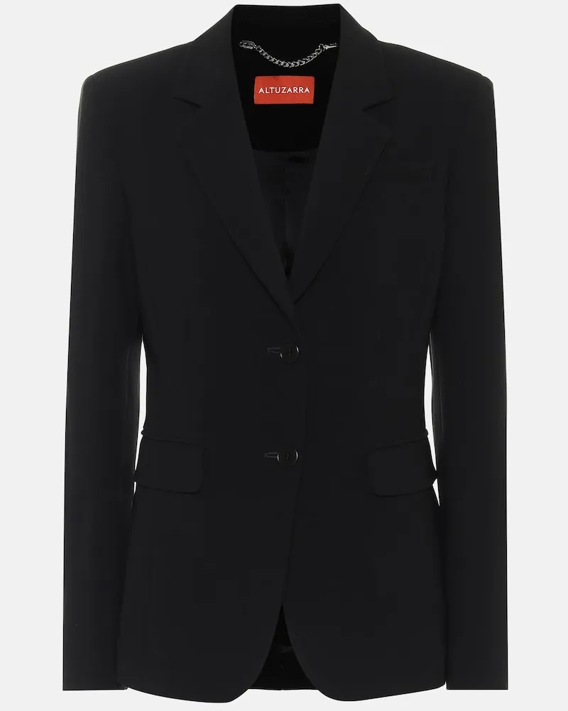Altuzarra Blazer Fenice in crÃªpe Nero