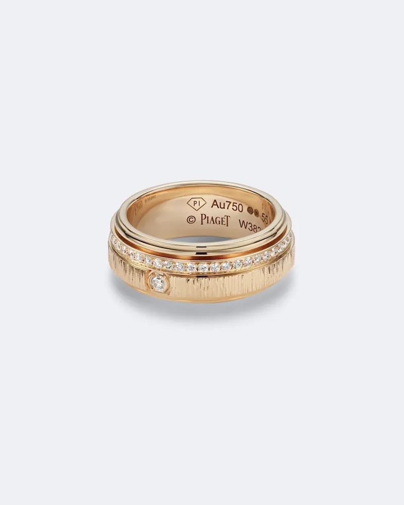 Piaget Anello Possession Décor Palace in oro rosa 18kt con diamanti Oro