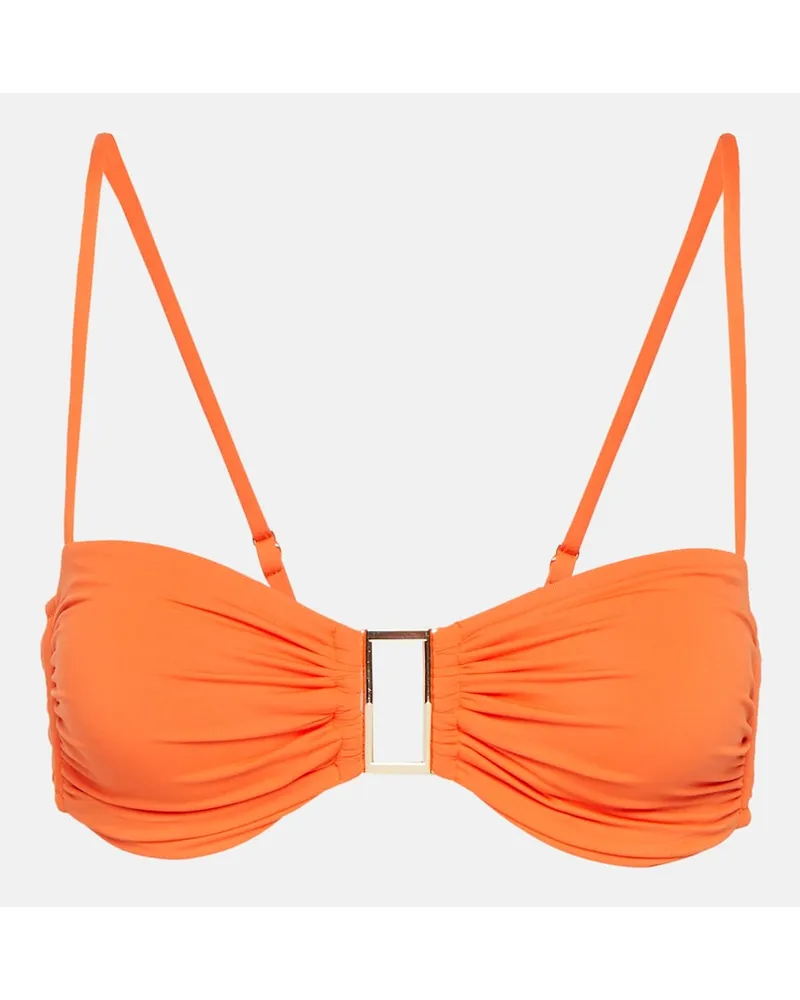 Melissa Odabash Top bikini a fascia Spain Rosso