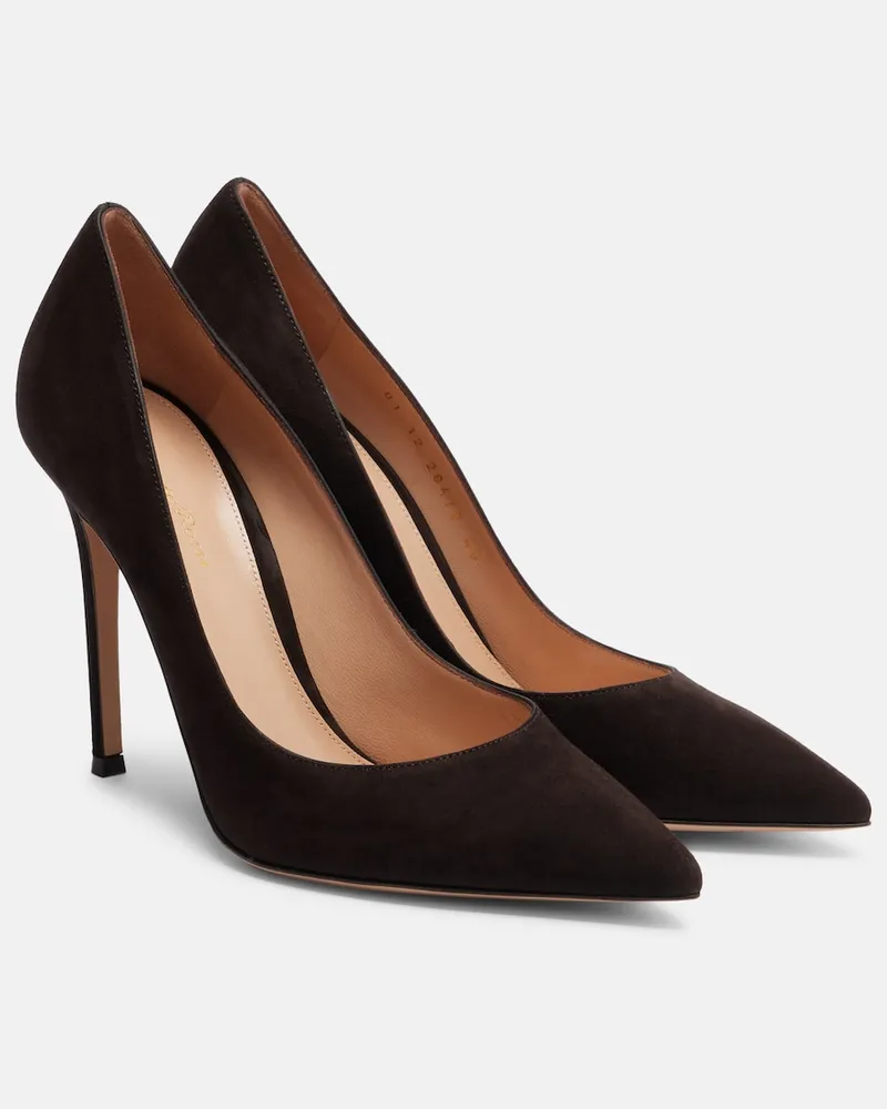 Gianvito Rossi Pumps Gianvito in suede Marrone