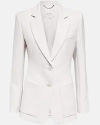 Dorothee Schumacher Blazer monopetto in misto lana Bianco