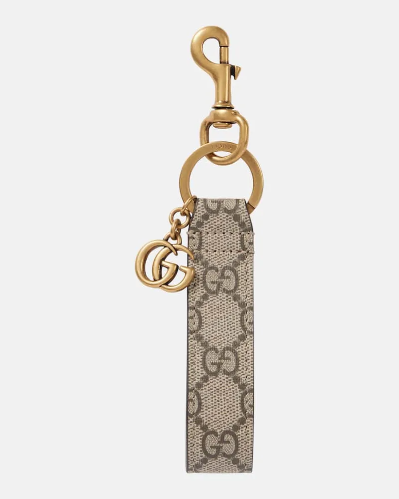 Gucci Portachiavi Ophidia GG Marrone