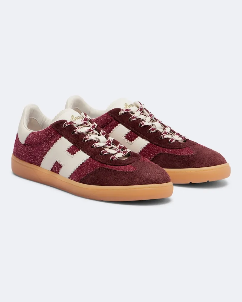 Hogan Sneakers Hogan Cool in suede Borgogna