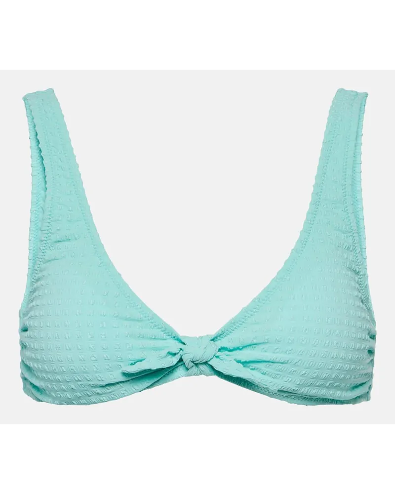 Heidi Klein Top bikini Great Thatch Blu