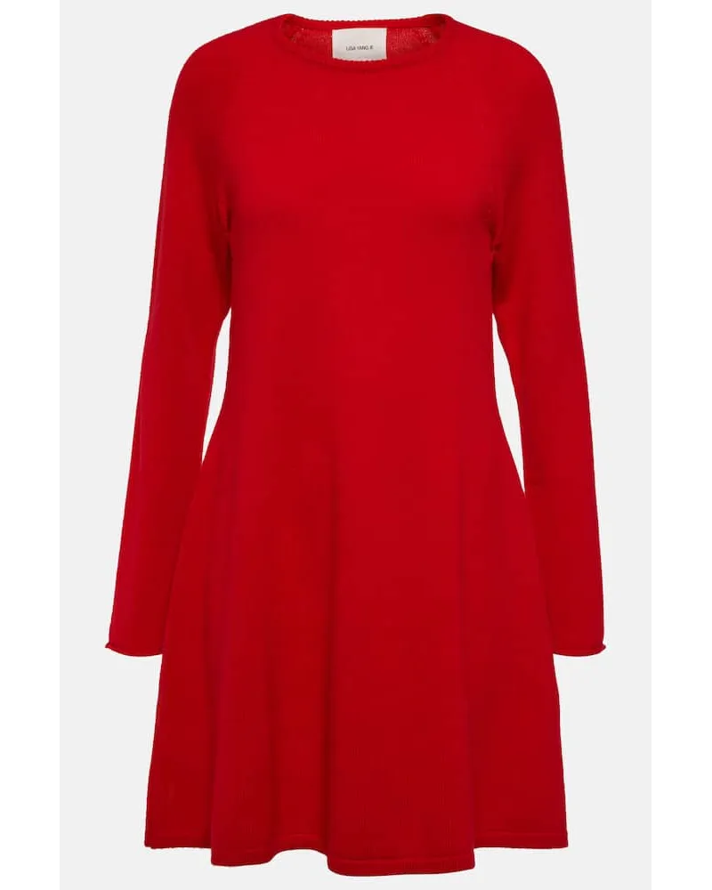 Lisa Yang Miniabito Didih in cashmere Rosso