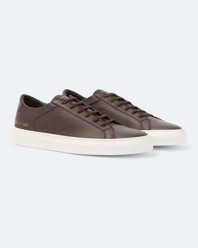 Common Projects Sneakers Achilles in pelle Marrone