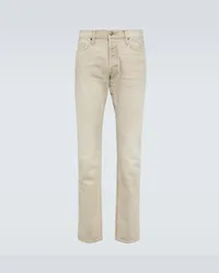 Tom Ford Jeans regular a vita media Beige