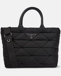 Prada Borsa in Re-Nylon matelassé Nero