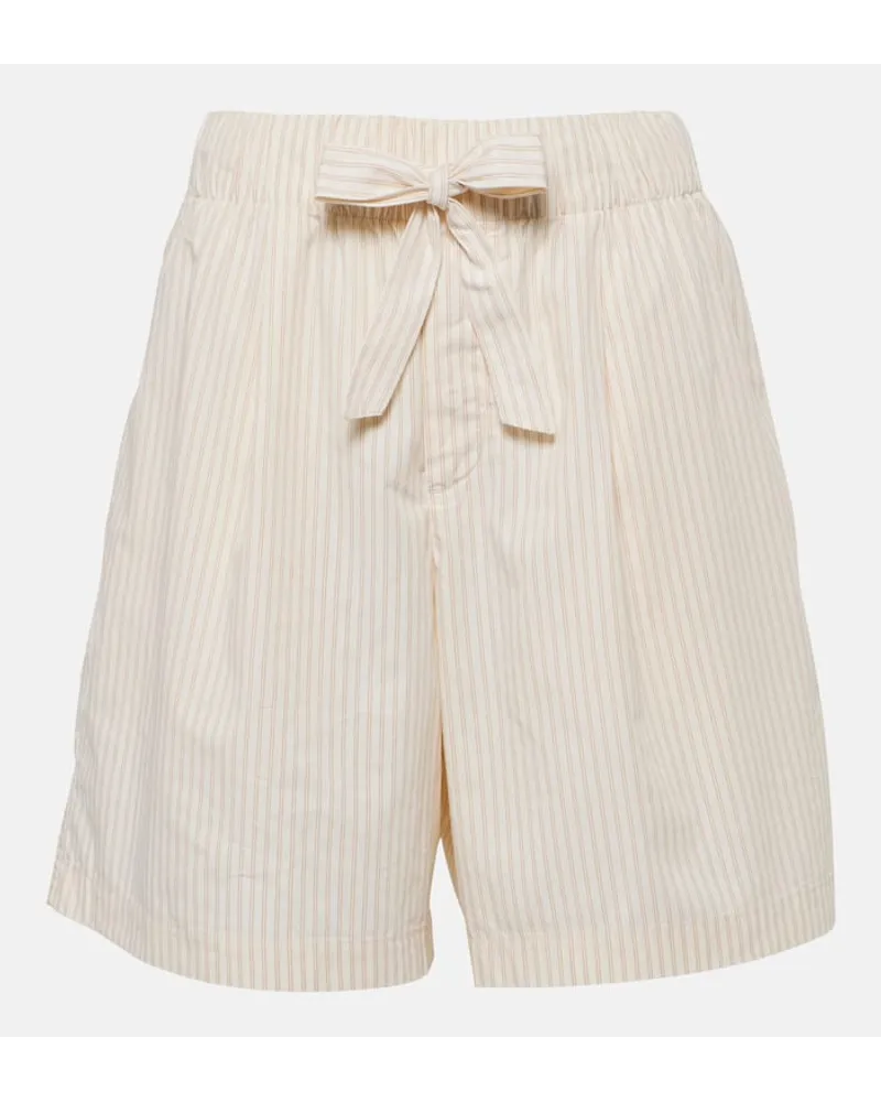 Birkenstock x Tekla - Shorts pigiama in cotone Beige