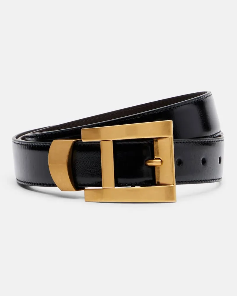 Versace Cintura in pelle Nero