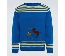 Pullover Pony Lasso in misto lana