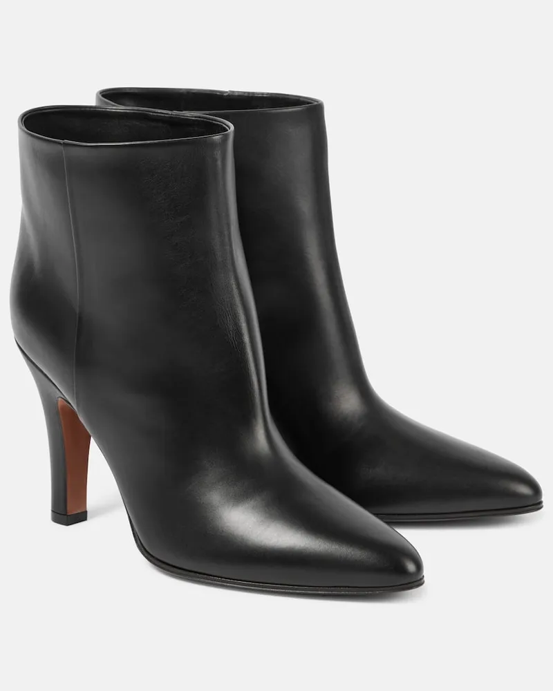The Row Stivaletti Prudens in pelle Nero