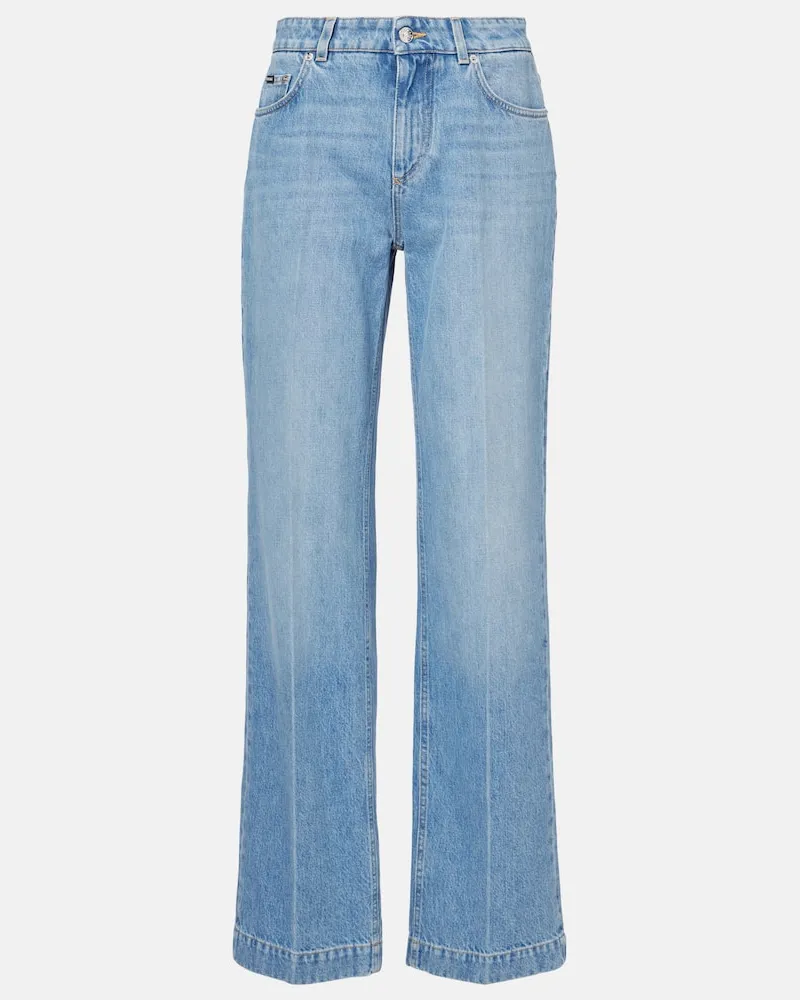 Dolce & Gabbana Jeans a gamba larga Blu