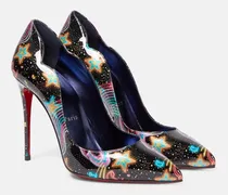Pumps Hot Chick in pelle con stampa