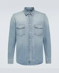 Saint Laurent Camicia di jeans Blu