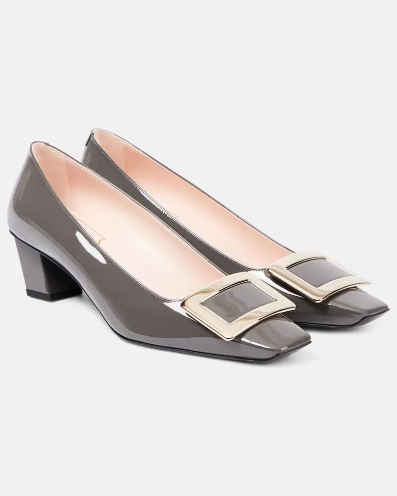 Roger Vivier Pumps Belle Vivier 45 in vernice Grigio
