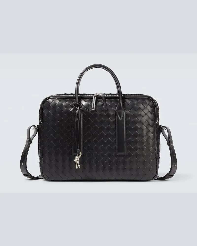 Bottega Veneta Ventiquattrore Getaway in pelle Nero