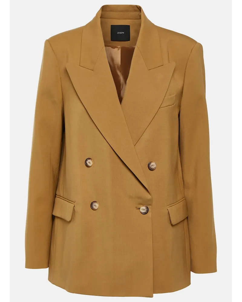 Joseph Blazer doppiopetto in lana Marrone