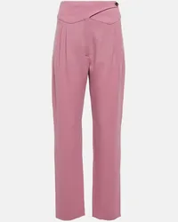 Blazé Milano Blazé Milano Pantaloni Cool & Easy regular in lana Rosa