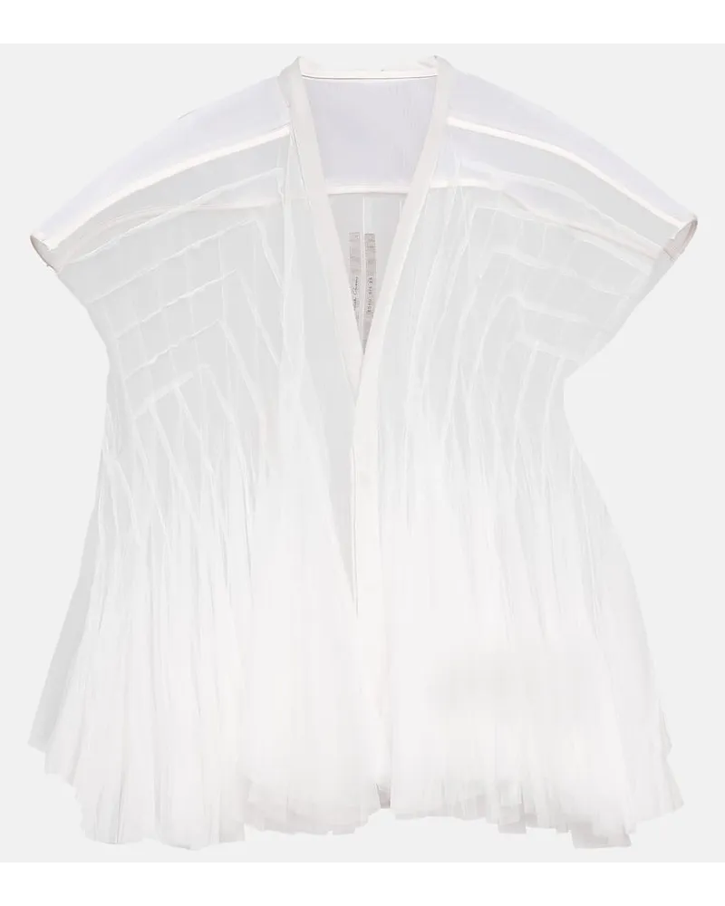 Rick Owens Giacca in tulle Beige