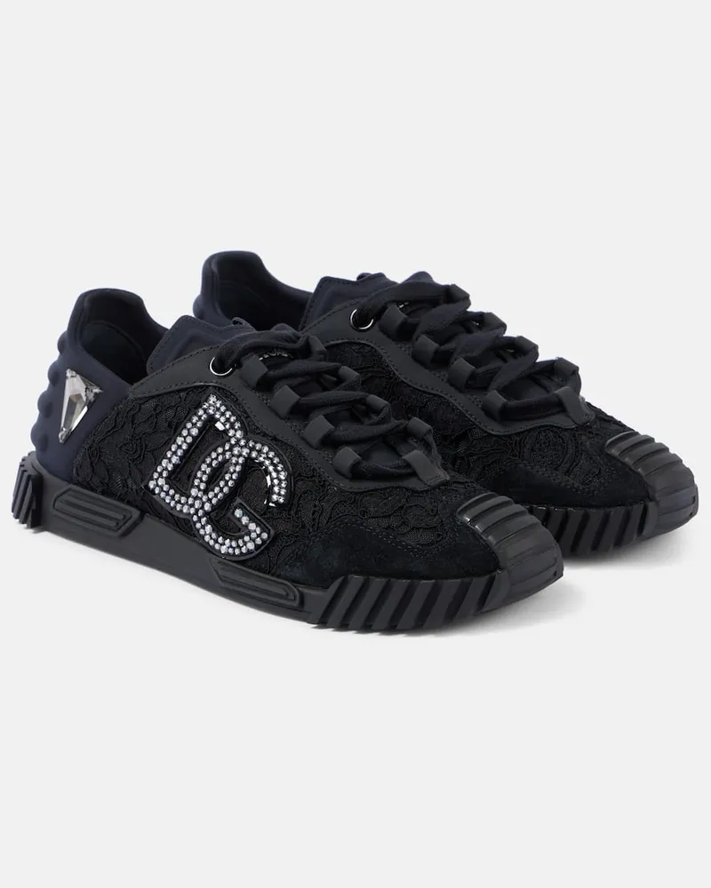 Dolce & Gabbana Sneakers con logo Nero