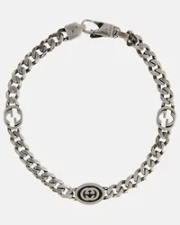 Gucci Bracciale a catena in argento sterling Argento