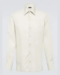 Tom Ford Camicia a righe Beige